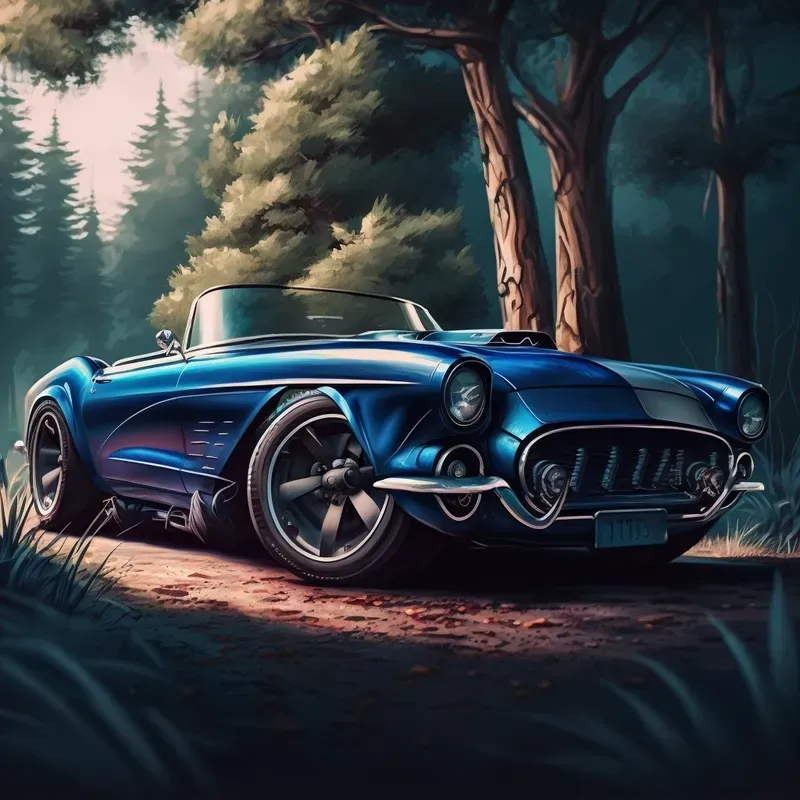 Musclecars In Different Sceneries
