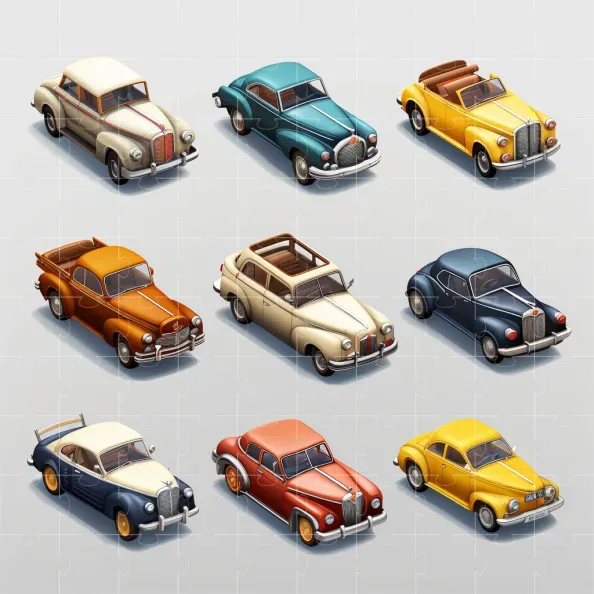 Any Items In 3D Isometric Model Style