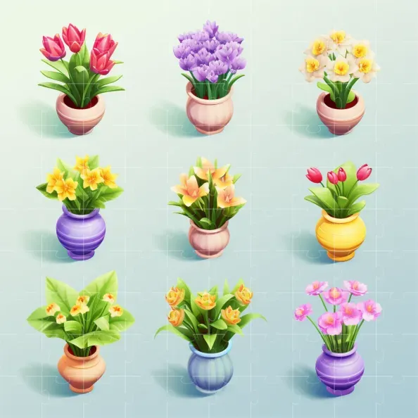 Any Items In 3D Isometric Model Style
