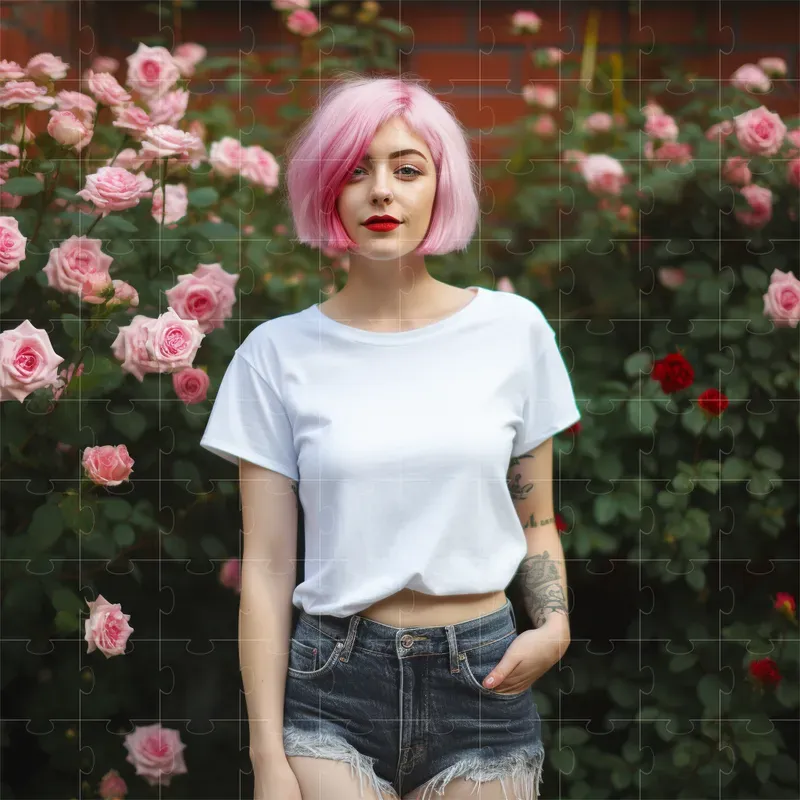 Blank Tshirt Models