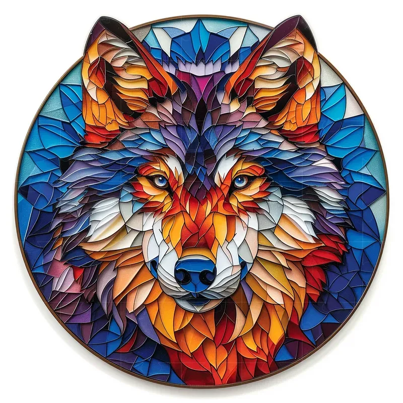 Charming Round Shape Stained Glass Maker