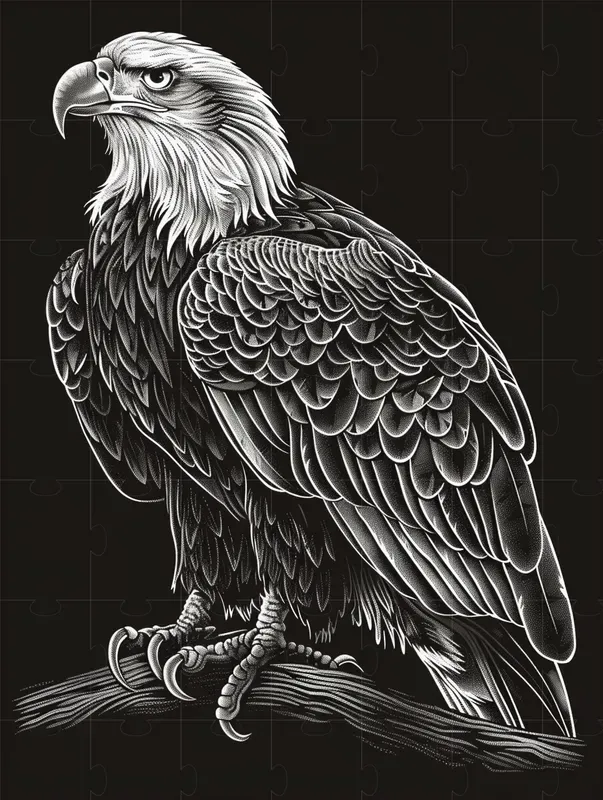 Scratchboard Art On Black Backgrounds