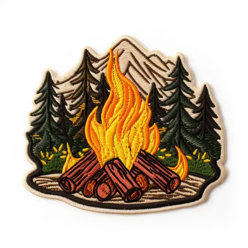 Embroidered Patch Product Photographs