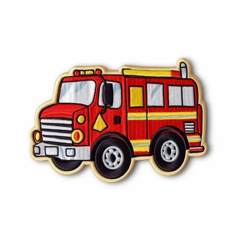 Embroidered Patch Product Photographs