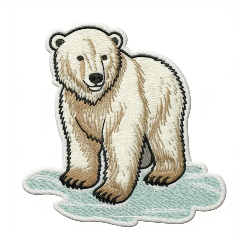 Embroidered Patch Product Photographs