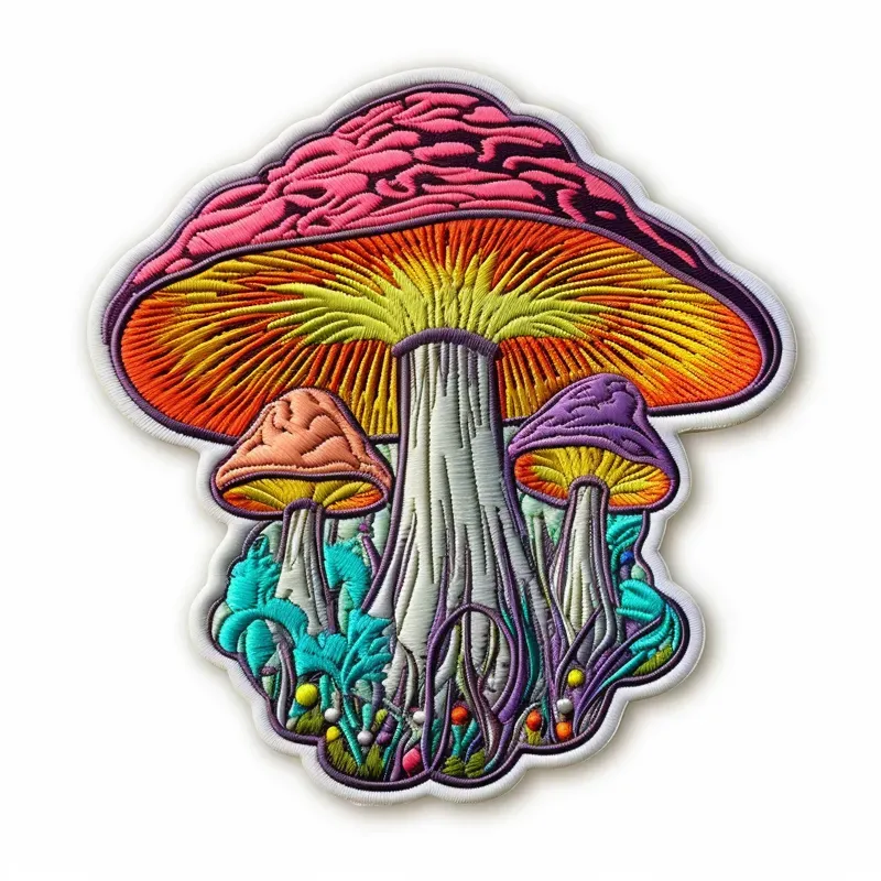 Embroidered Patch Product Photographs