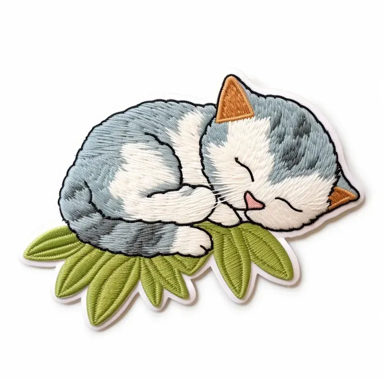 Embroidered Patch Product Photographs
