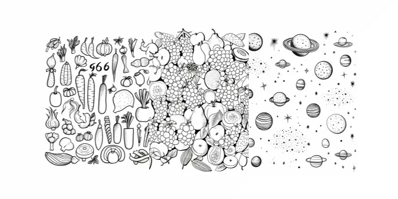 Cartoon Doodle Coloring Pages generated by undefined