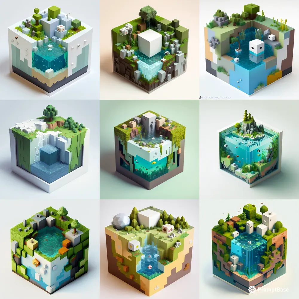 Video Game Cubes
