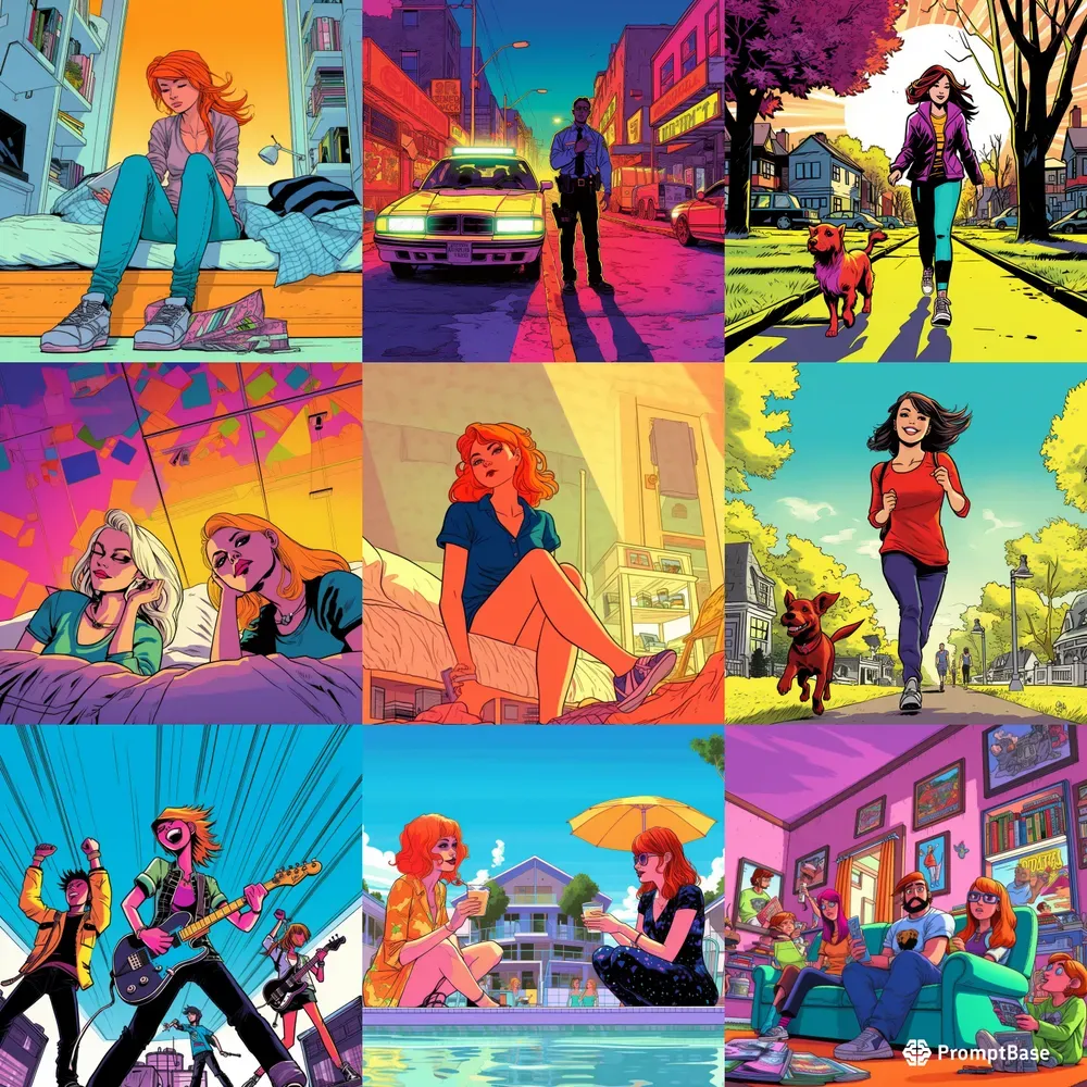 Comic Scenes