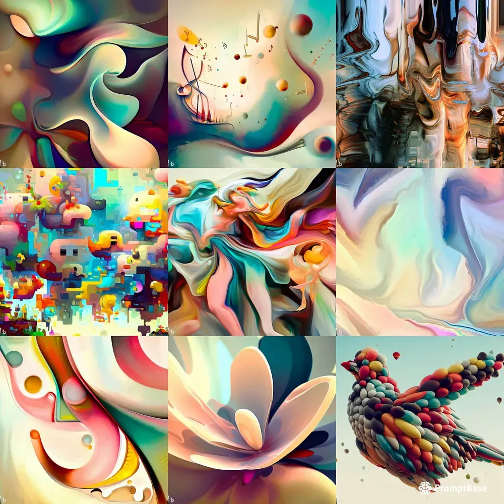 Vibrant Whimsical Art