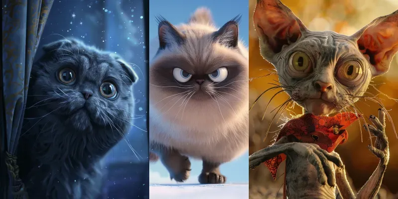 Animated Whiskers  Your Dream Cats generated by undefined