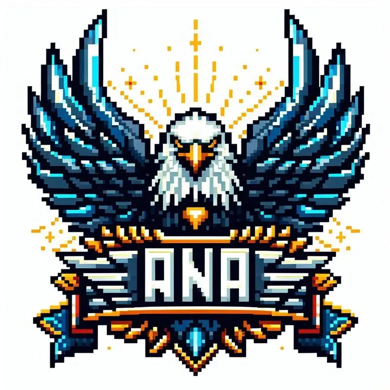 Logo Emblem E-sports Pixel Art DALL·E Prompt | PromptBase