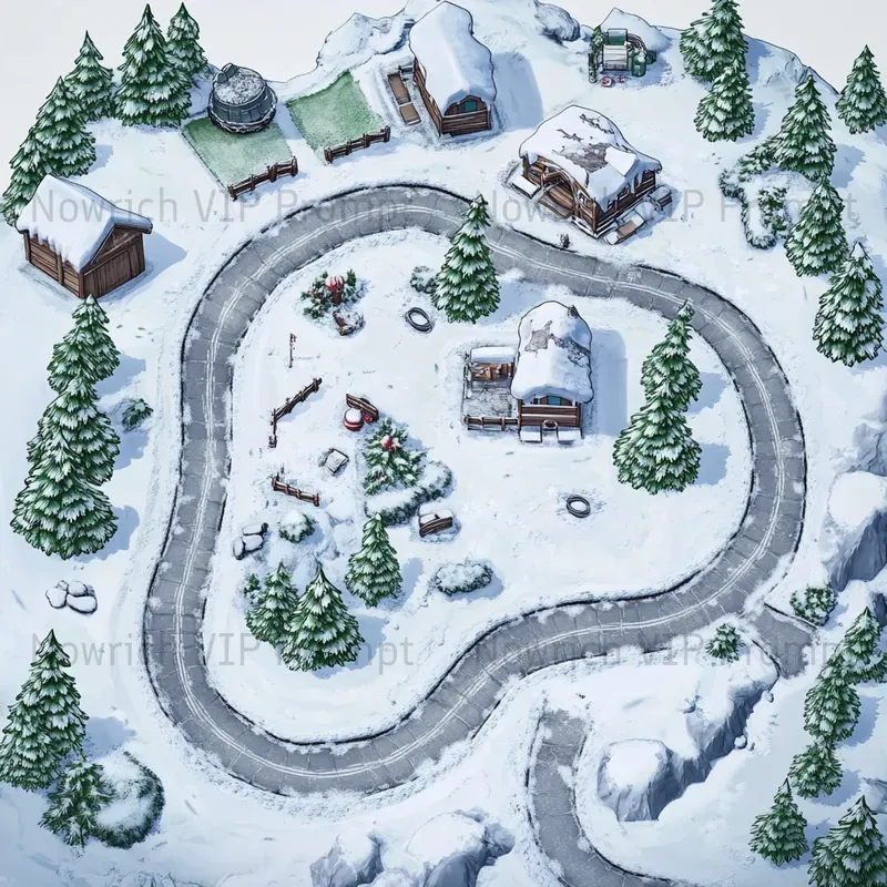 Racing Game Maps Midjourney Prompt | PromptBase