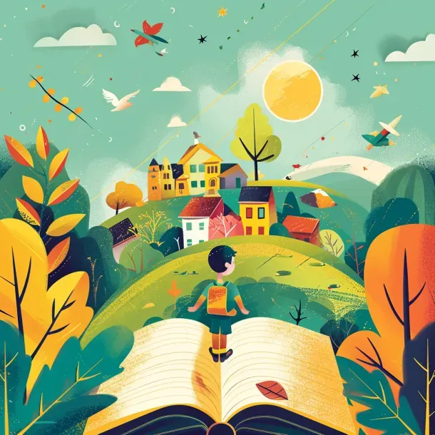 Childrens Book Cover Art Midjourney Prompt | PromptBase