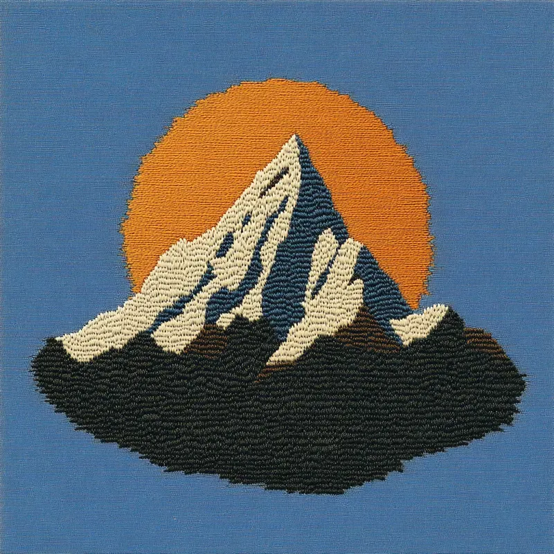 Embroidered Illustrations Midjourney Prompt Promptbase