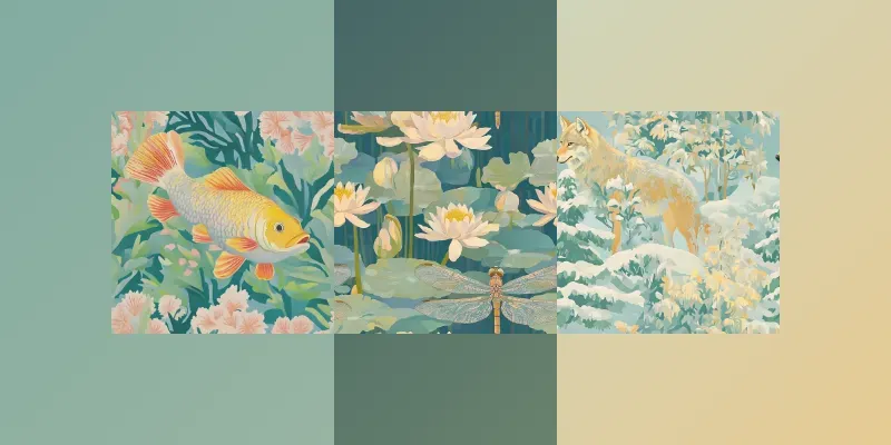 Seamless Naturalistic Patterns Generator App | PromptBase