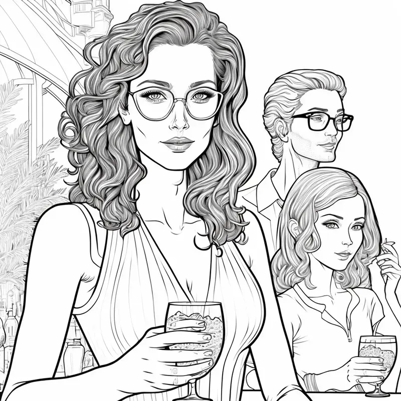 coloring-books-for-adults-midjourney-prompt-promptbase