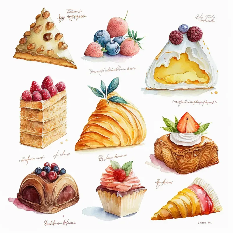 Pretty Watercolor Collections Midjourney Prompt | PromptBase