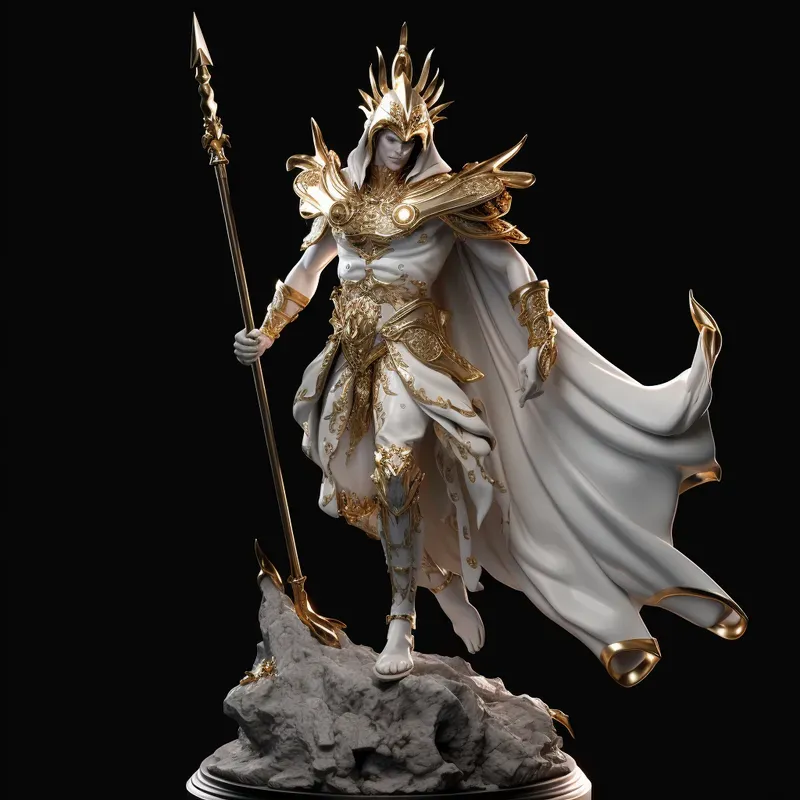 Fantasy RPG Miniature Models Midjourney Prompt | PromptBase