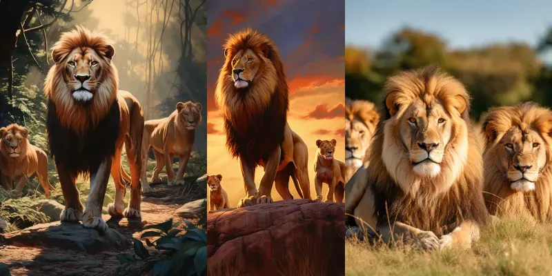 Lions Prides Midjourney Prompt PromptBase