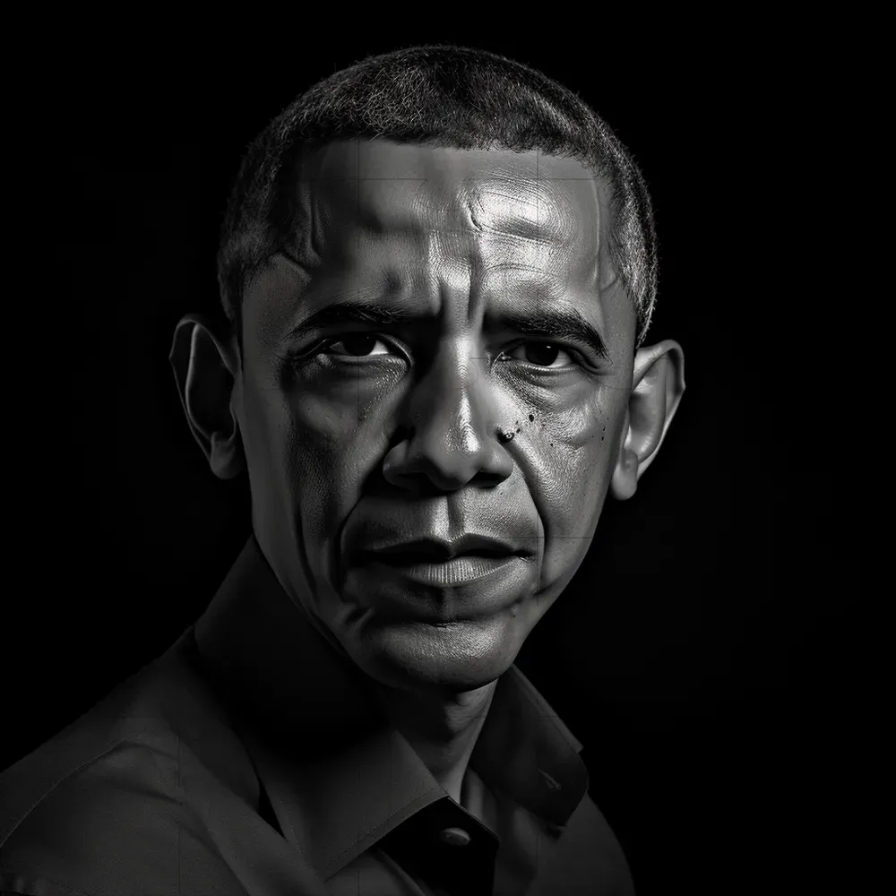 High Contrast Black And White Portraits Midjourney Prompt PromptBase