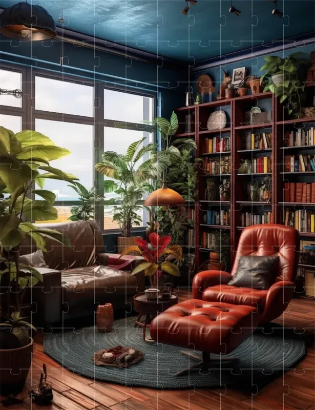 Lofty Cozy Interior Living Spaces Midjourney Prompt PromptBase