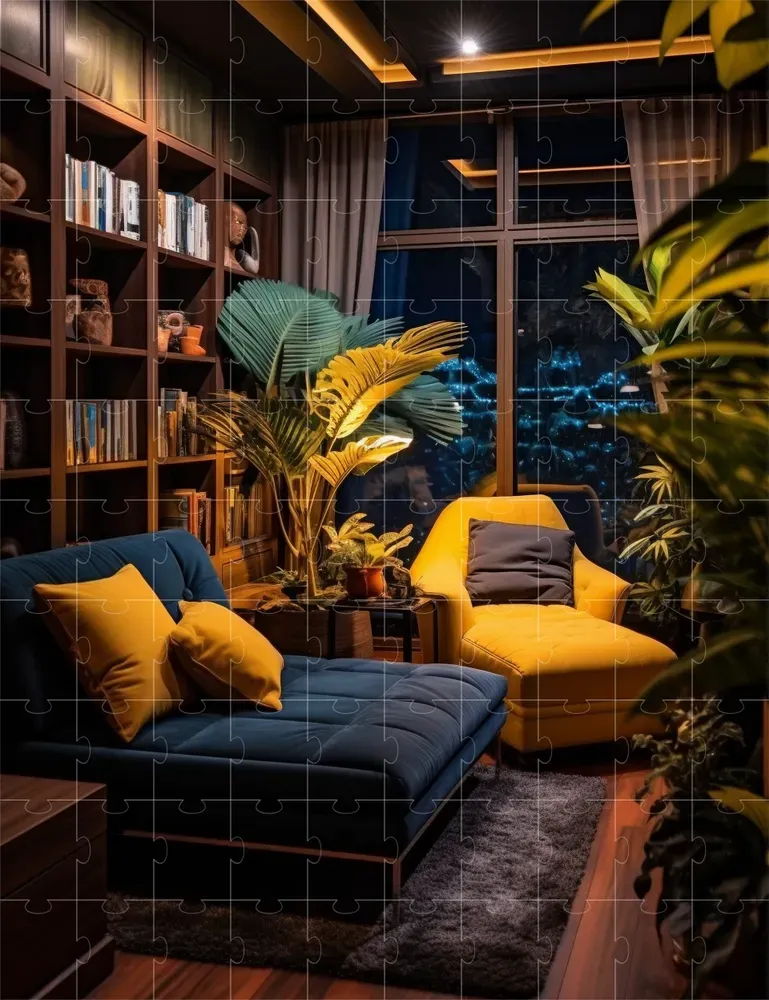 Lofty Cozy Interior Living Spaces Midjourney Prompt PromptBase