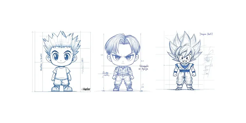 chibi*.ページ Chibi Blueprint Creator Midjourney Prompt | PromptBase