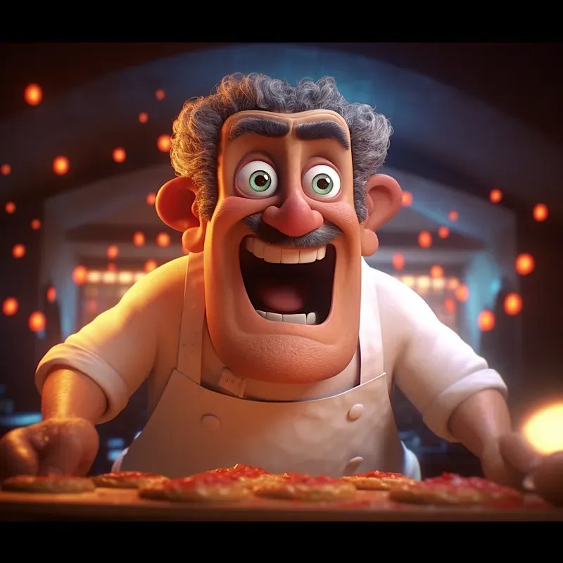 Cute Characters 3D Pixar Style Midjourney Prompt | PromptBase