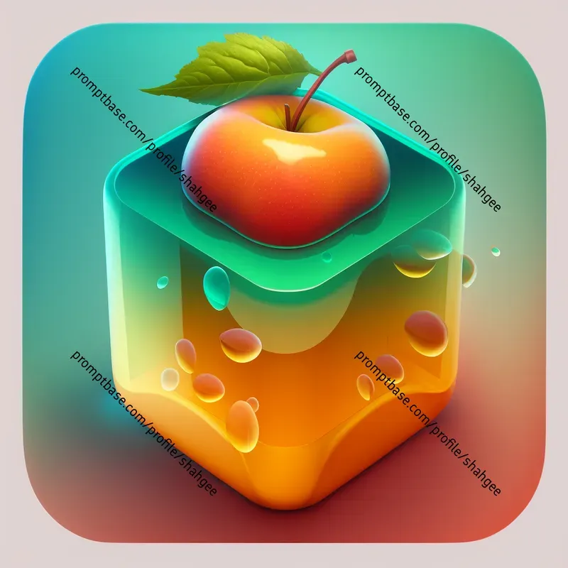 3D Style Ios And Android App Icon Designs Midjourney Prompt | PromptBase