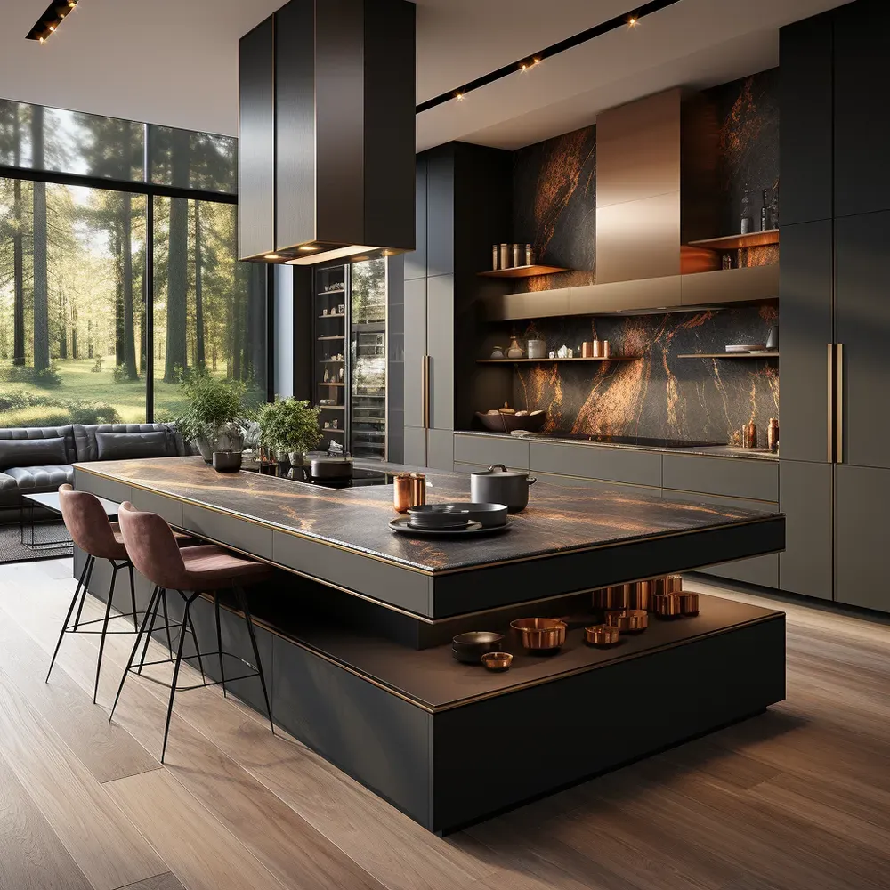 Interior Design Kitchen Concepts Midjourney Prompt | PromptBase