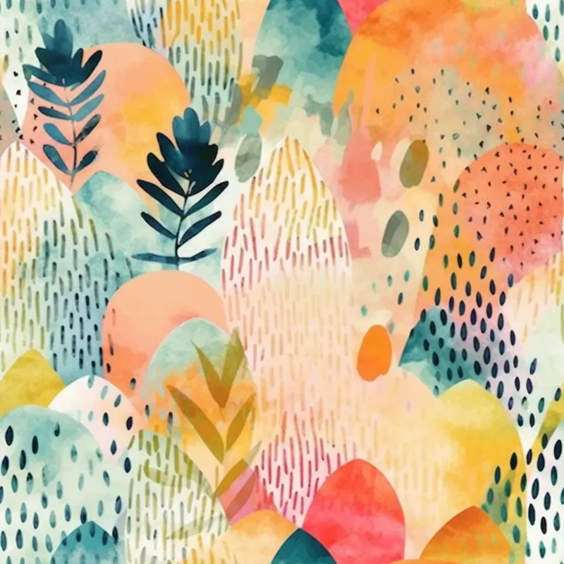 Vibrant Abstract Watercolor Patterns Midjourney Prompt | PromptBase