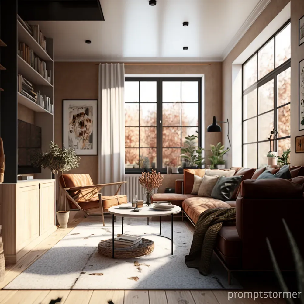 Realistic Interior Designs Midjourney Prompt | PromptBase