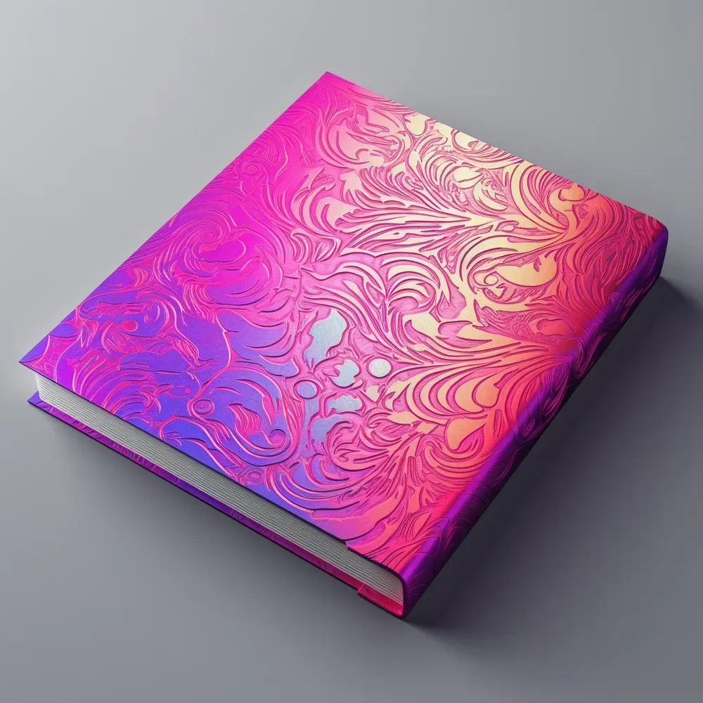 Foil Embossed Book Covers With Labels Midjourney Prompt PromptBase