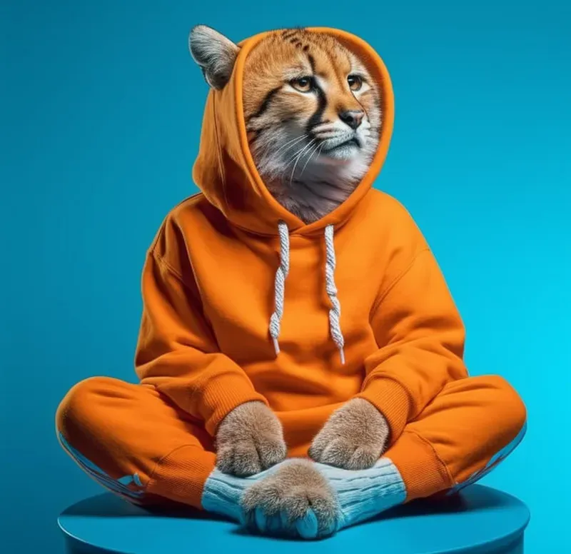 Animals Wearing Hoodies Midjourney Prompt PromptBase