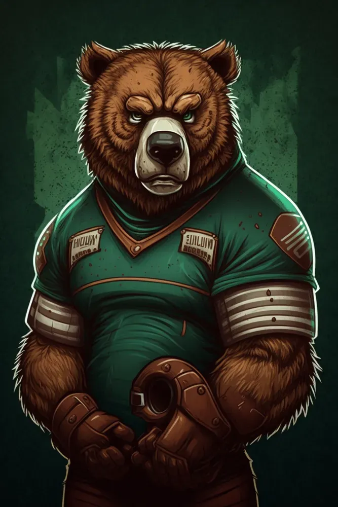 American Football Team Mascots Midjourney Prompt PromptBase