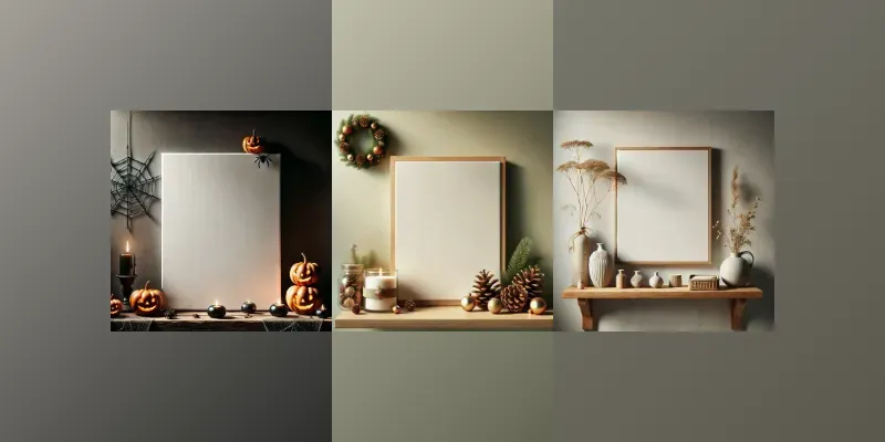 Realistic Frame Mockup Scenes DALL·E Prompt | PromptBase