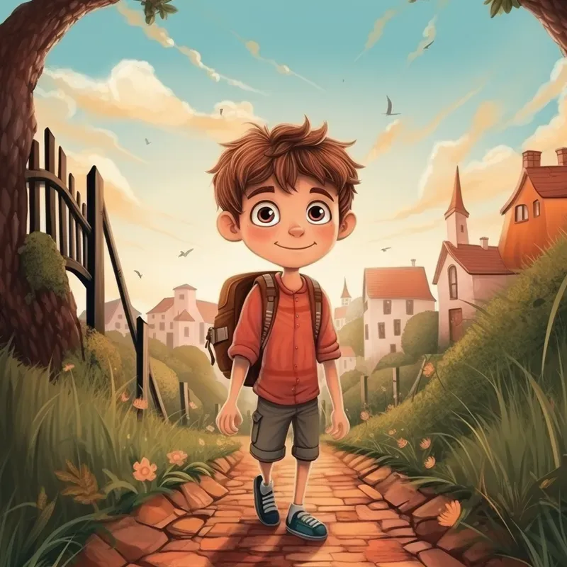 Childrens Book Cover Illustration Art Midjourney Prompt | PromptBase
