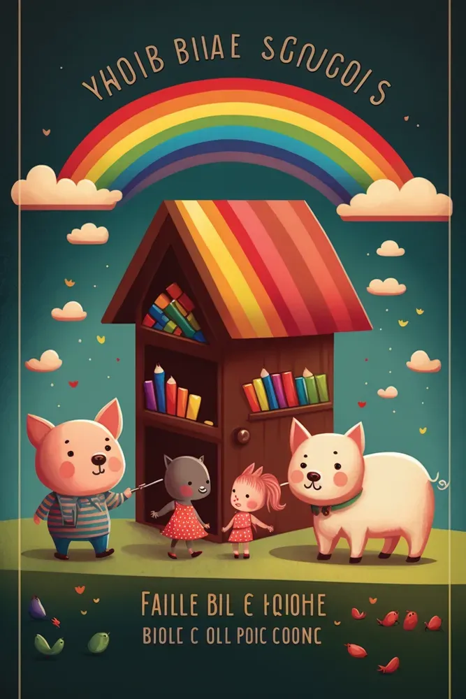 Digital Illustrated Children Book Covers Midjourney Prompt | PromptBase