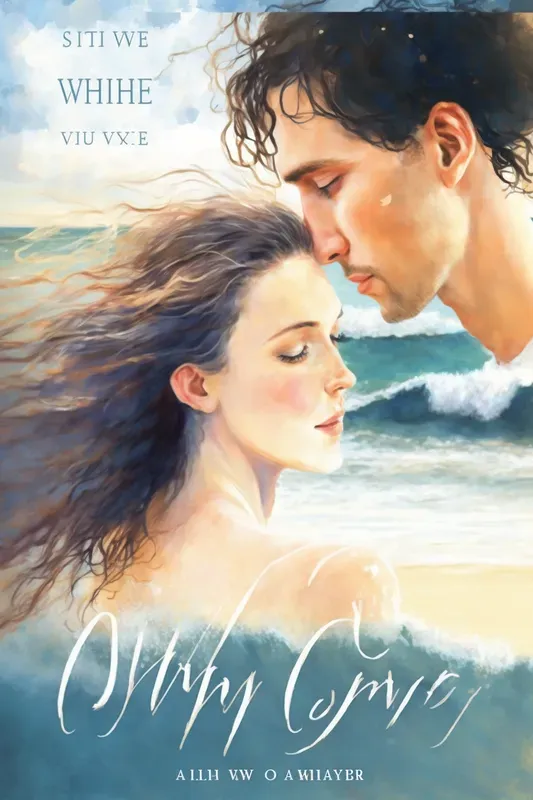 Illustrated Romantic Romance Book Covers Midjourney Prompt | PromptBase
