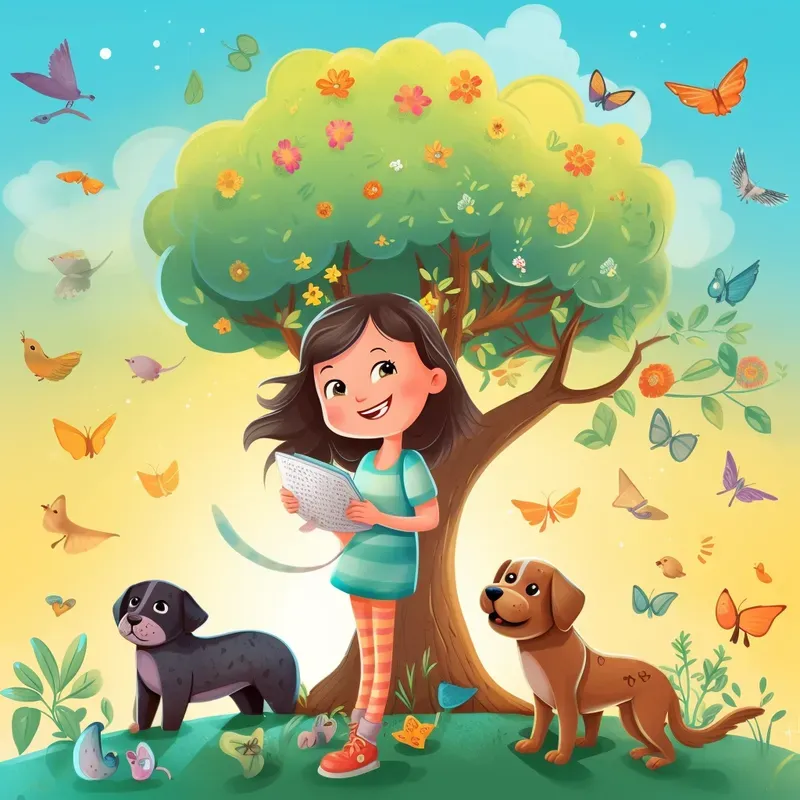 Whimsical Children Illustrations Midjourney Prompt | PromptBase