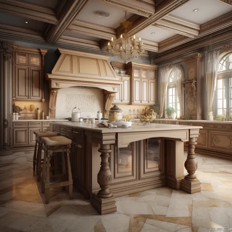 Renaissance Style Architecture Interiors Midjourney Prompt | PromptBase