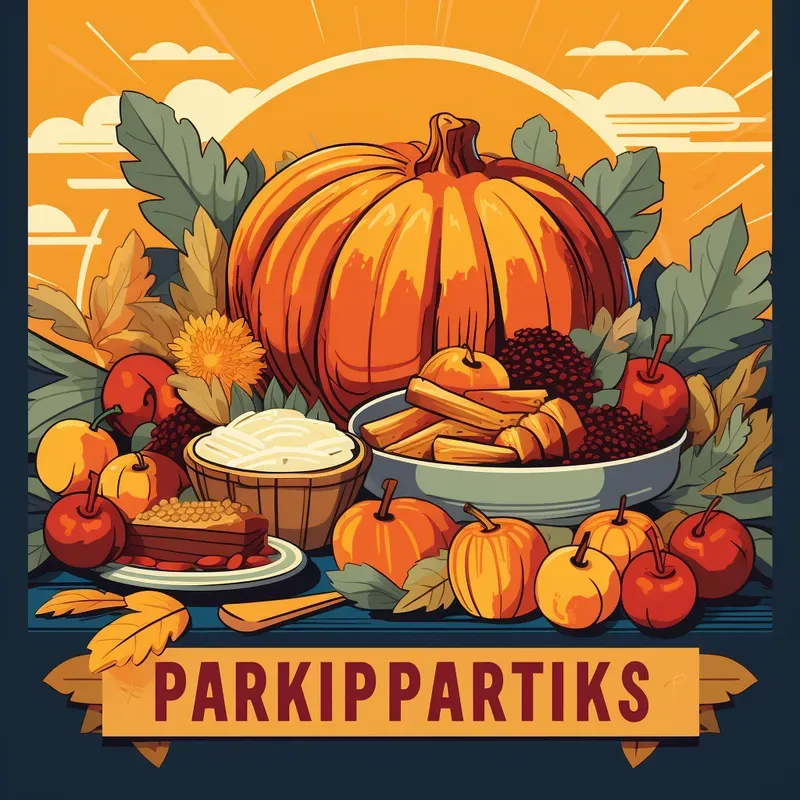 Patriotic Thanksgiving Pop Art Posters Midjourney Prompt | PromptBase