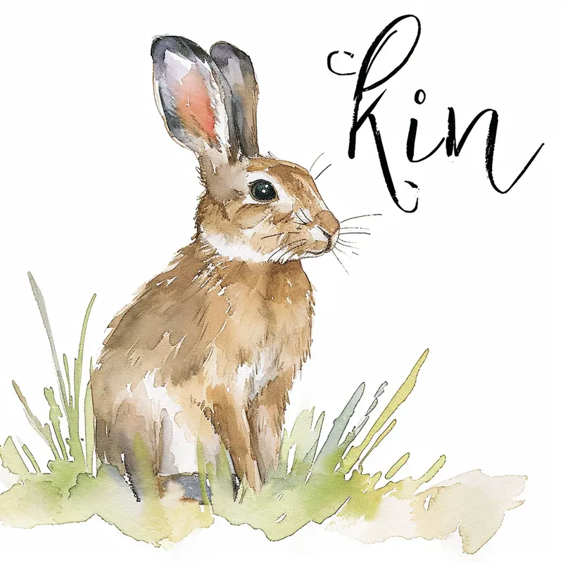 Lovely Watercolor Animal Pics With Text Midjourney Prompt | PromptBase
