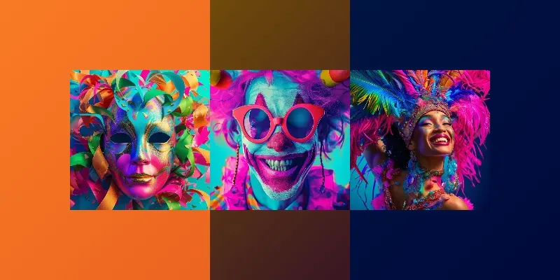Carnival Vibes In Pop Art Colors Midjourney Prompt | PromptBase