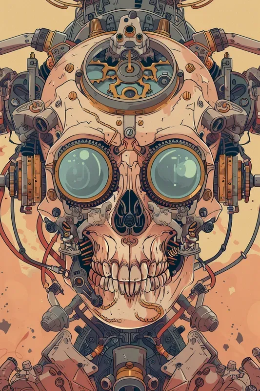 Anime Cartoon Steampunk Pfp NFT Profiles Midjourney Prompt | PromptBase