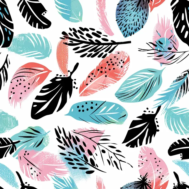 Whimsy Patterns Nature Whimsy Nature Mix Seamless Patterns Midjourney Prompt | PromptBase