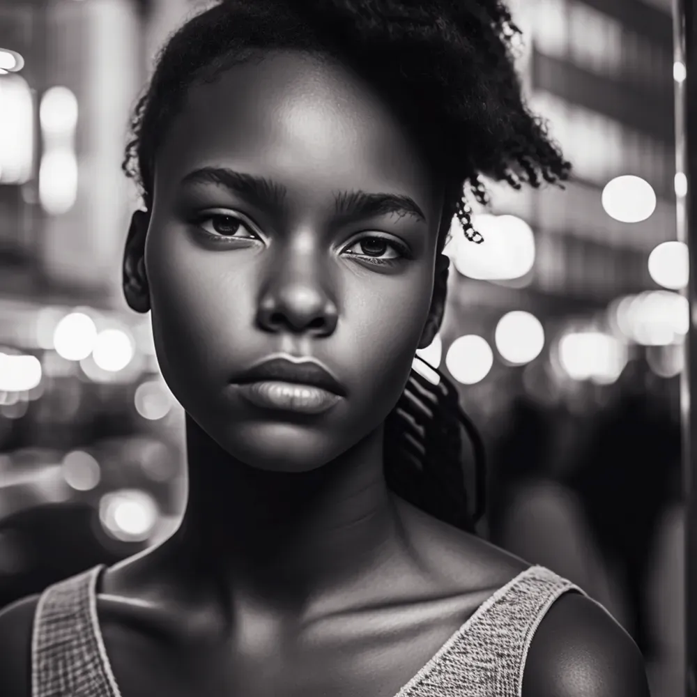 High-contrast Black And White Photography Midjourney Prompt | PromptBase