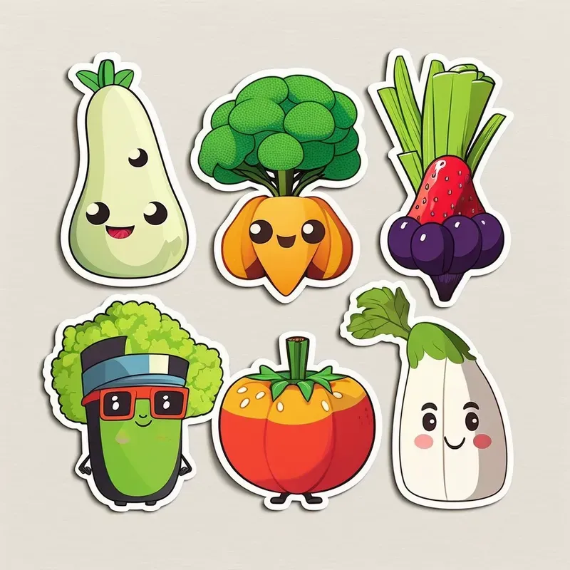 Cartoon Sticker Pack Clipart Midjourney Prompt PromptBase